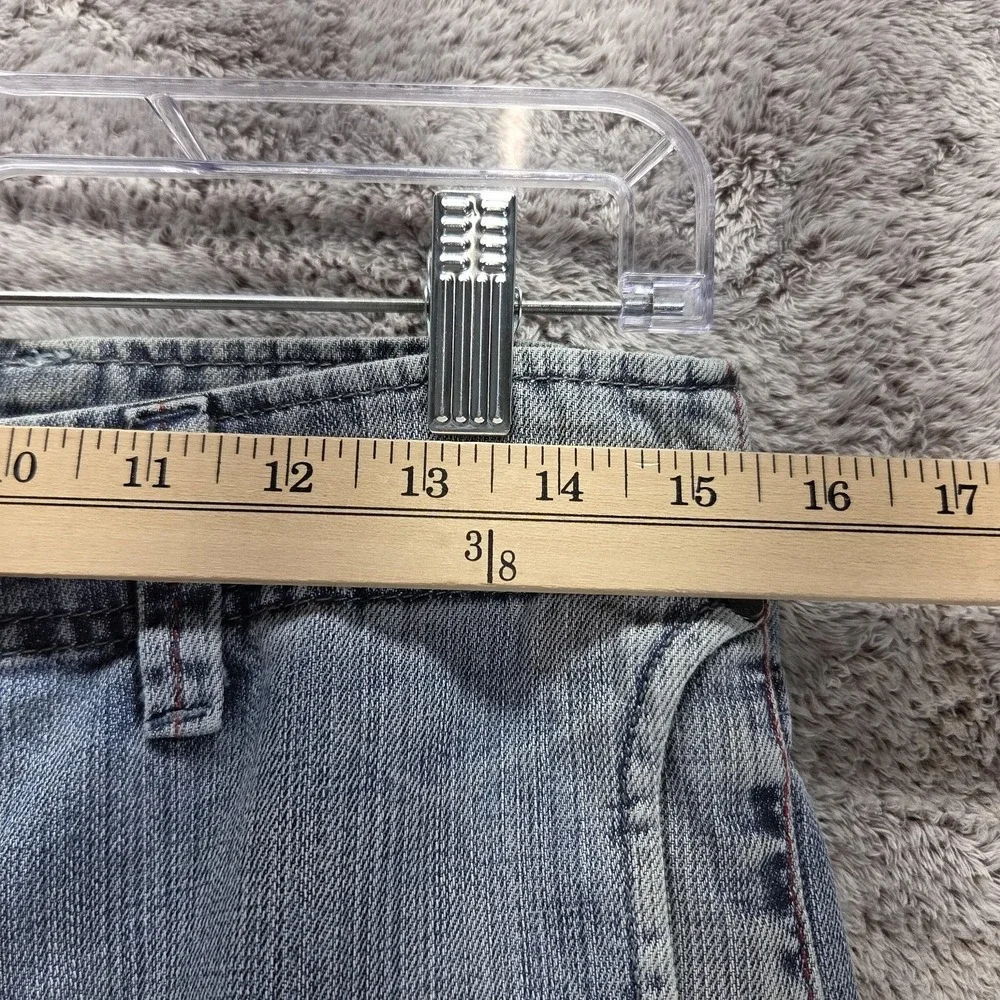 VTG Levis Engineered Jeans Mens Blue Buckle Back Two Horse Zip Fly Fits 30x32